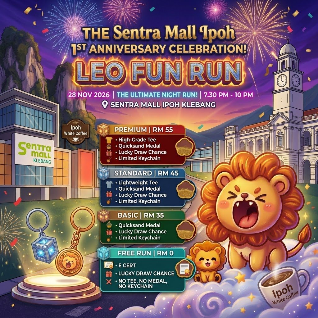 Leo Fun Run event artwork